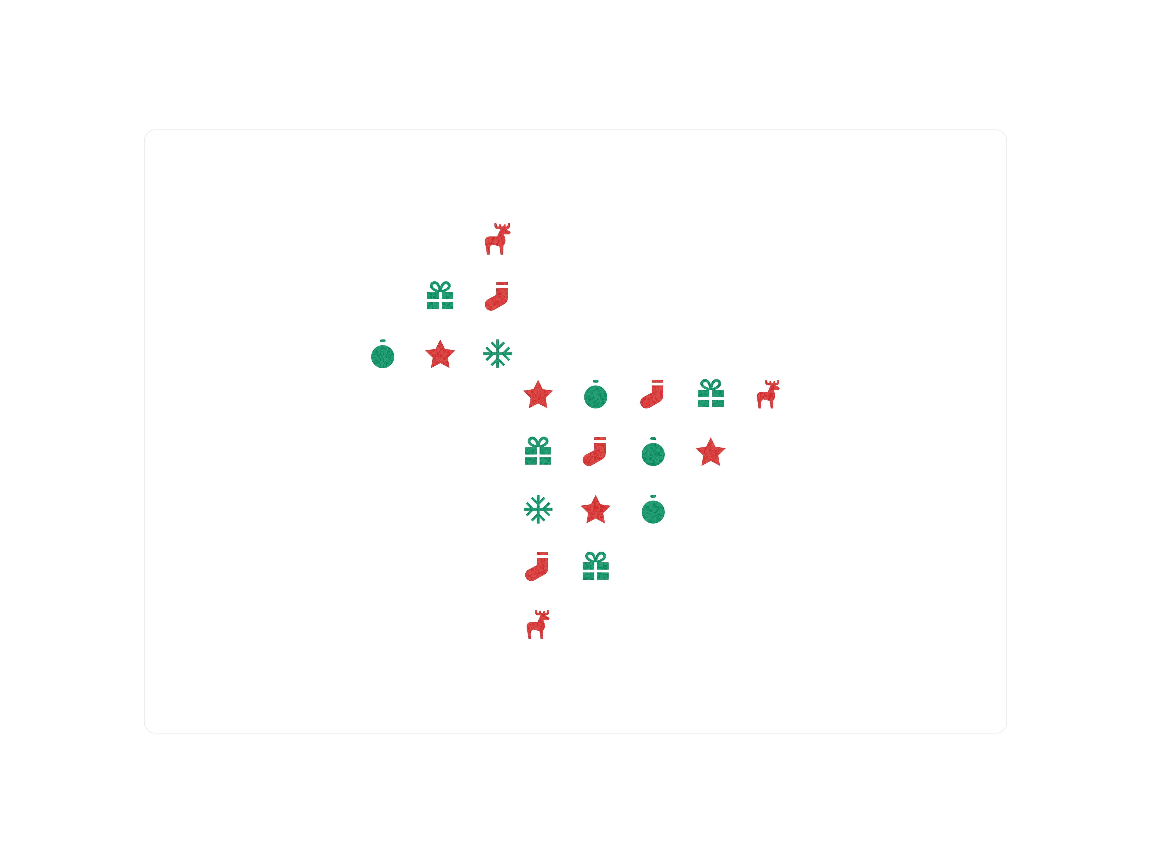 Impower — Christmas icon set