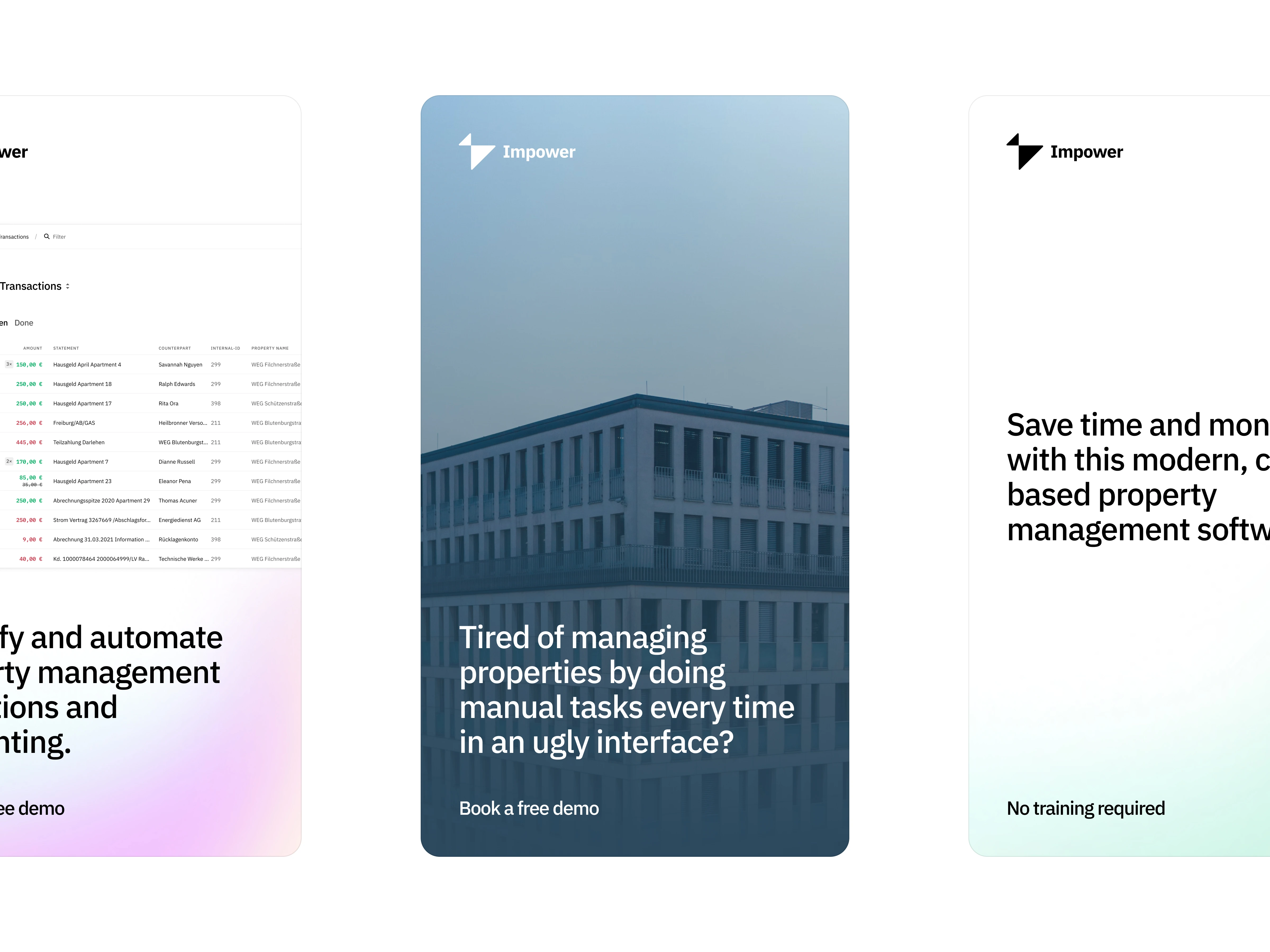 Impower — marketing posts