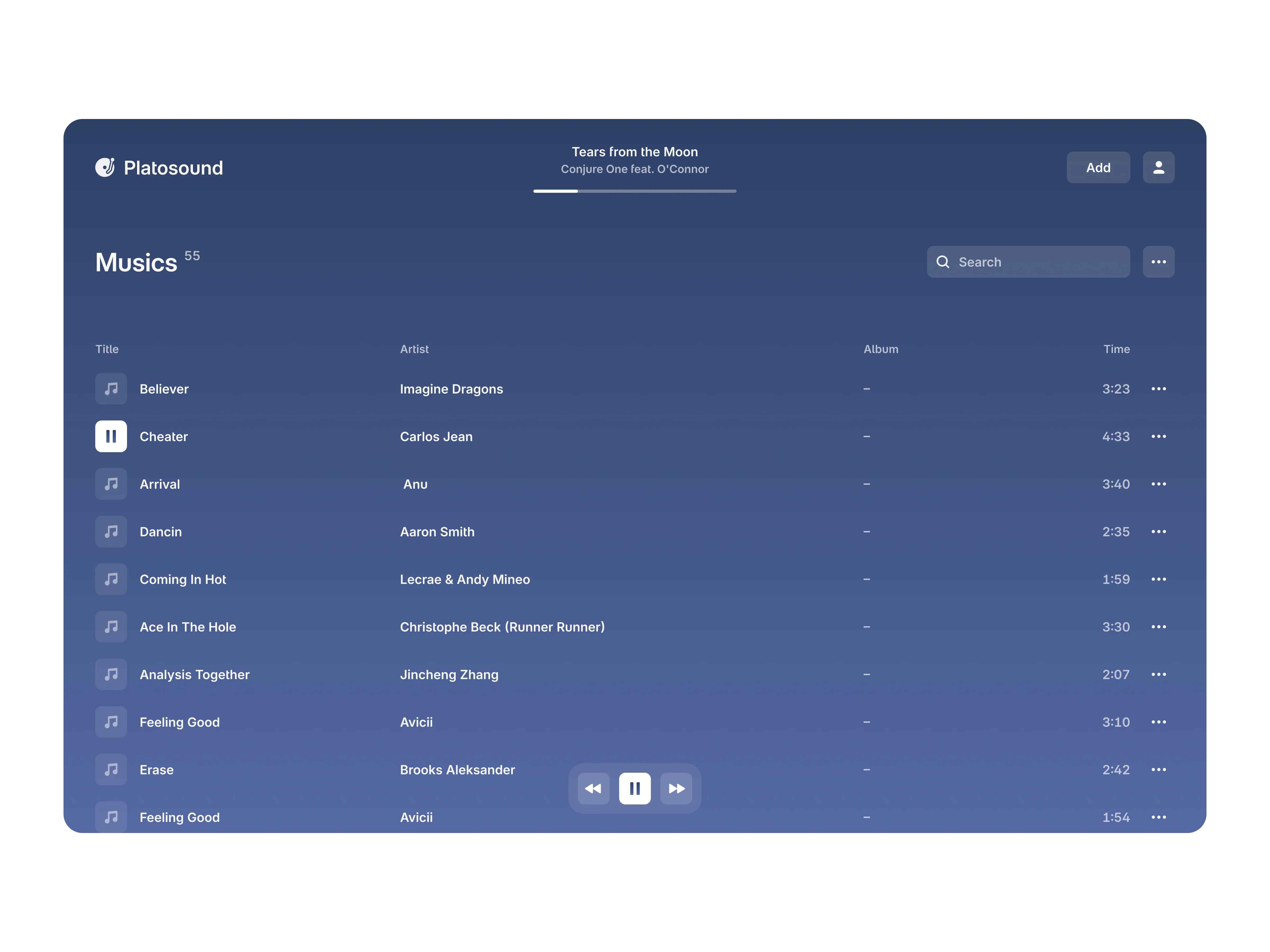 Platosound home