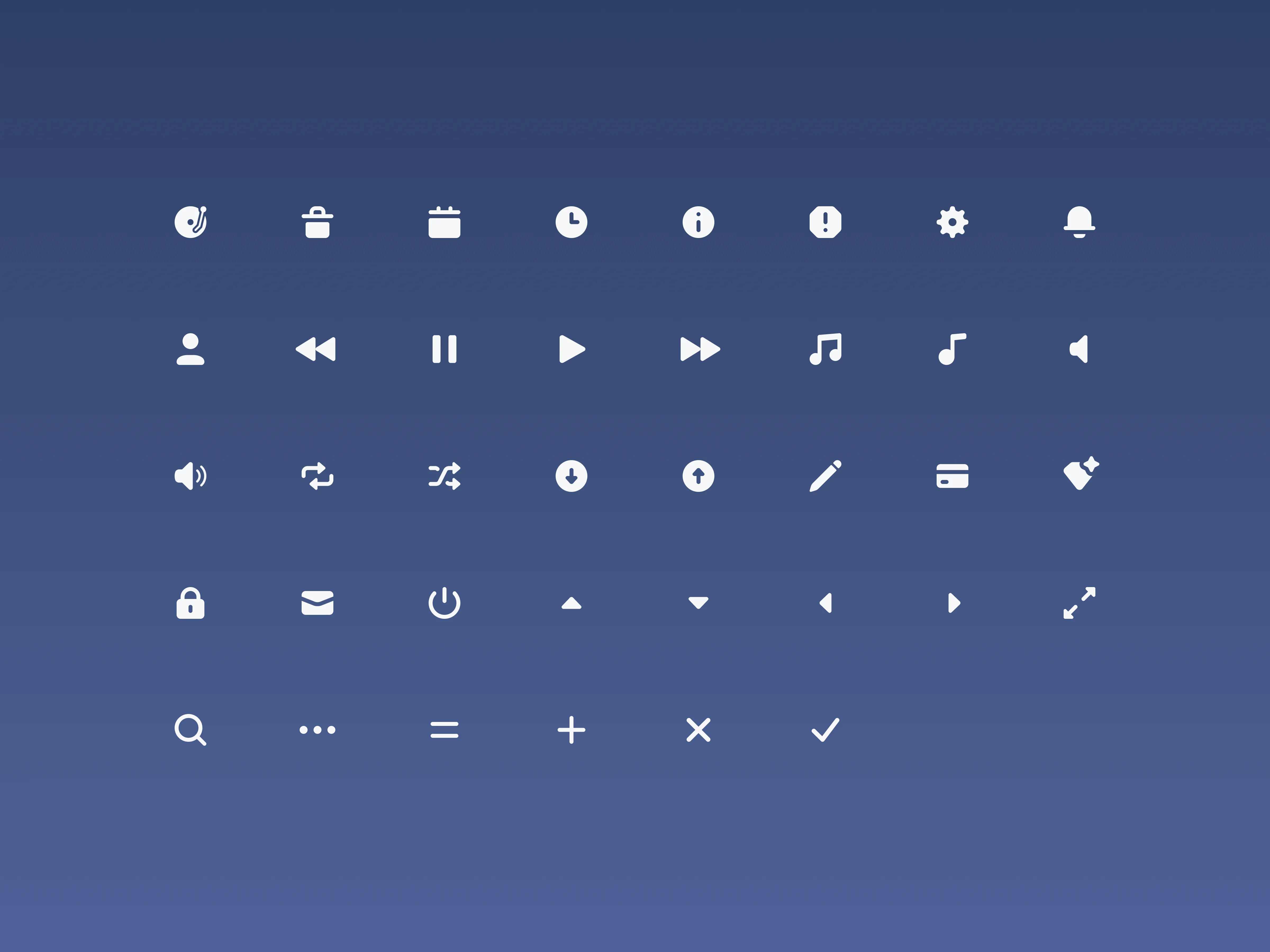 Platosound icons